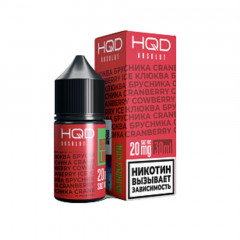 Жидкость HQD ABSOLUT BERRIES LINE Cranberry cowberry ice / Клюква брусника